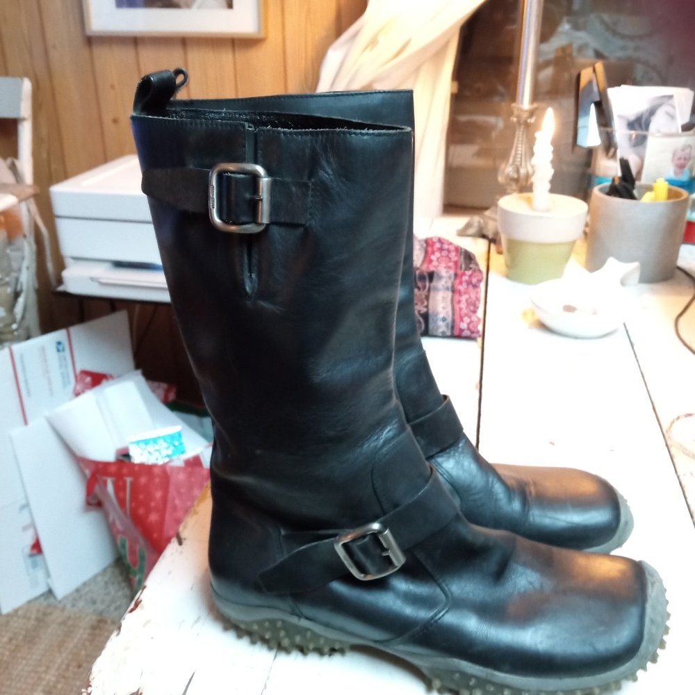 MIU MIU MOTO BOOTS. 39 or 8 M.  Riding Boots